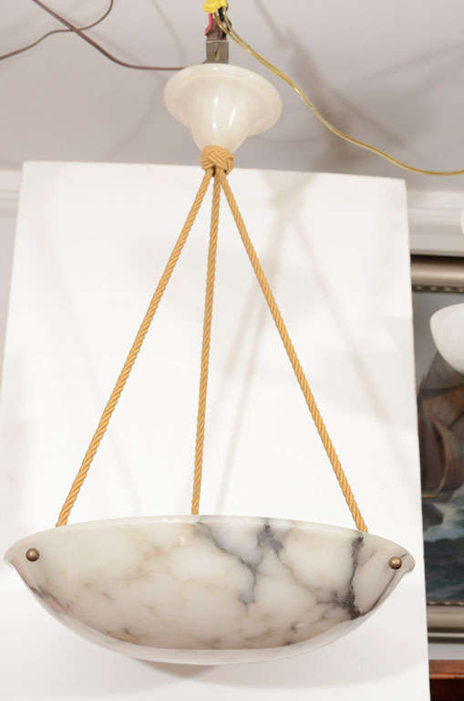 Alabaster Light Fixture