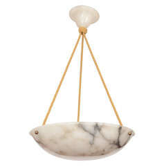 Alabaster Light Fixture