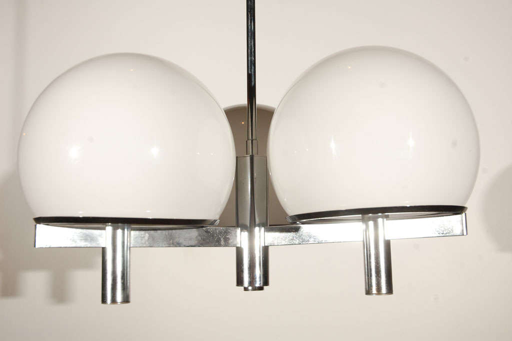 Mid-20th Century Lightolier Ceiling Fixture For Sale