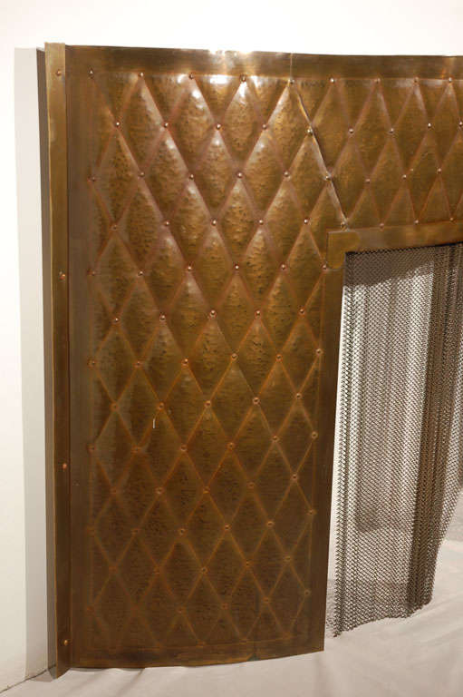 Copper Fireplace Mantel At 1stdibs