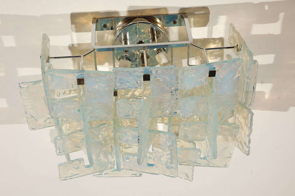 Pair of Murano Sconces by Carlo Nason For Sale 1