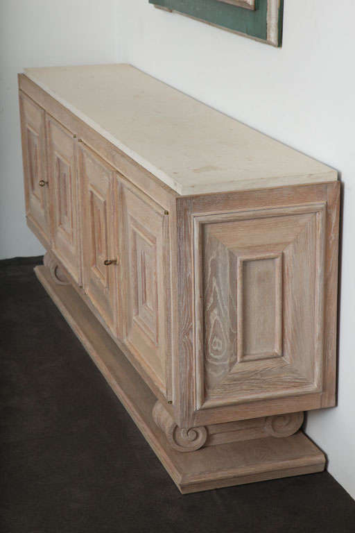 limed oak cabinets