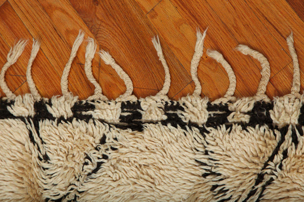 Wool Antique Beni Ourain Rug #1