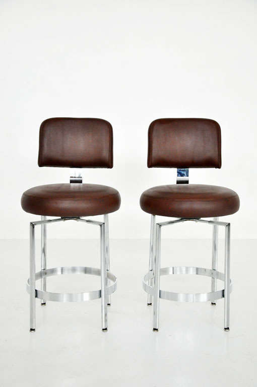 Chrome Counter Stools