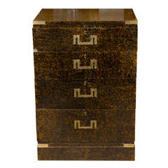 Mid Century Gentleman
s Chest with Four Drawers