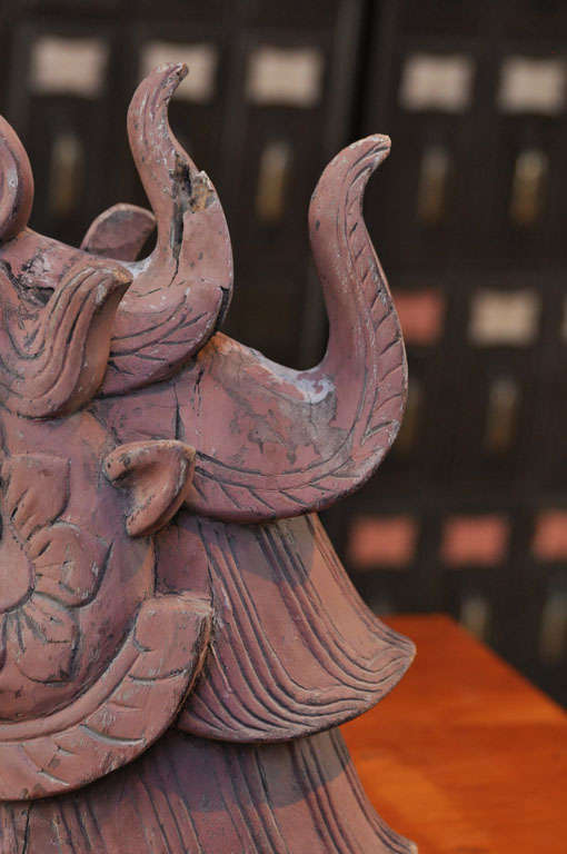 Japanese Temple Ornament For Sale at 1stDibs