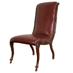French 19th Century Faux-Bois Side Chair