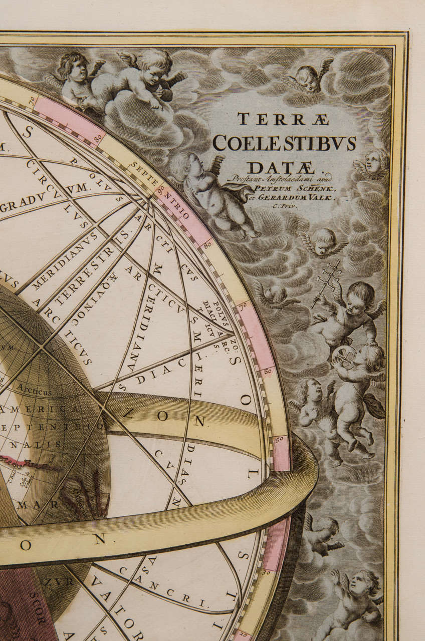 A Spectacular Celestial Chart by Andreas Cellarius 1