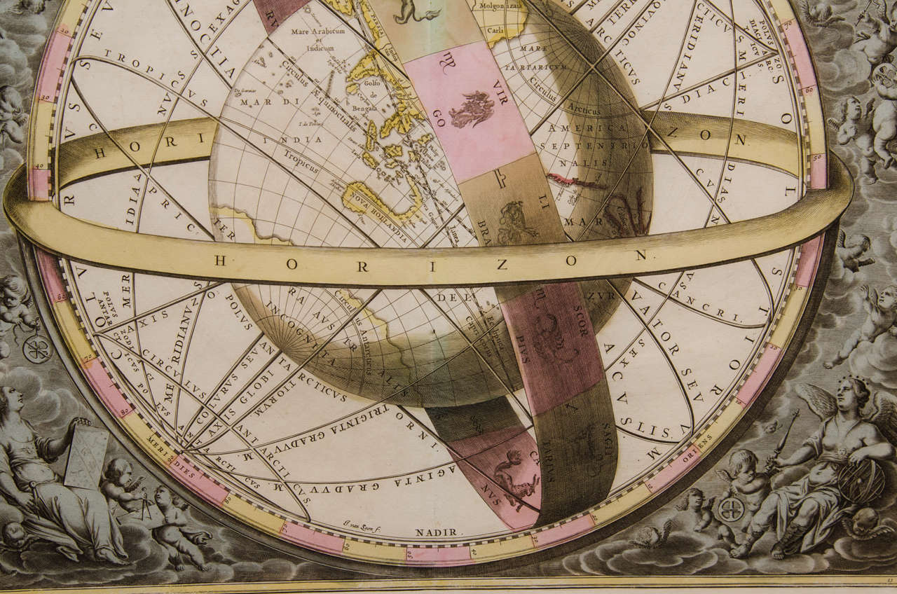 A Spectacular Celestial Chart by Andreas Cellarius 3