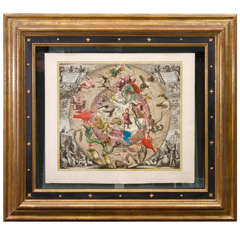A Spectacular Celestial Chart by Andreas Cellarius For Sale at 1stDibs