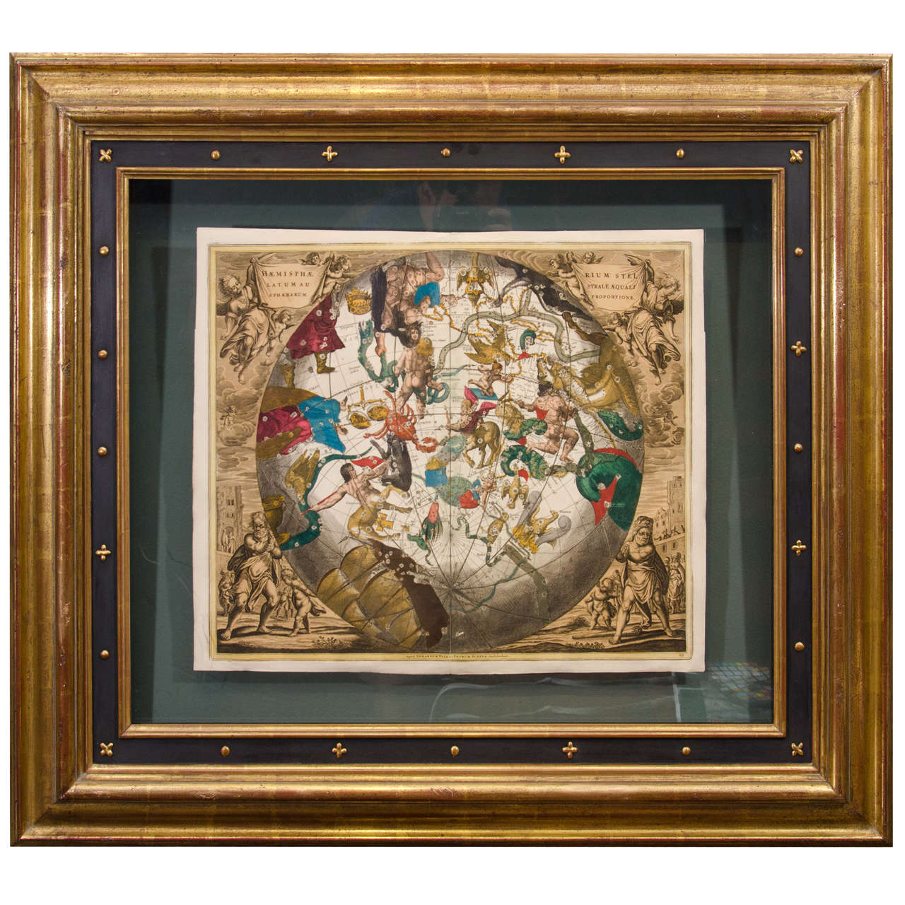 A Spectacular Celestial Chart by Andreas Cellarius at 1stDibs
