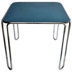 Tubular Steel Table B10 by Marcel Breuer/ Bauhaus