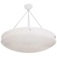 An Alabaster Light Fixture
