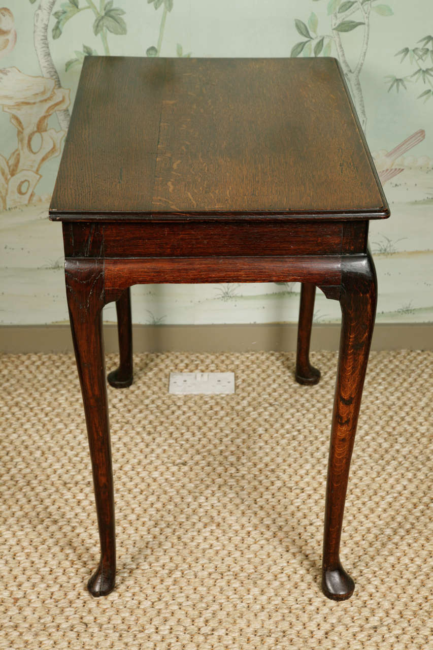 Georgian Oak Side Table, ca 1730 In Good Condition In London, GB