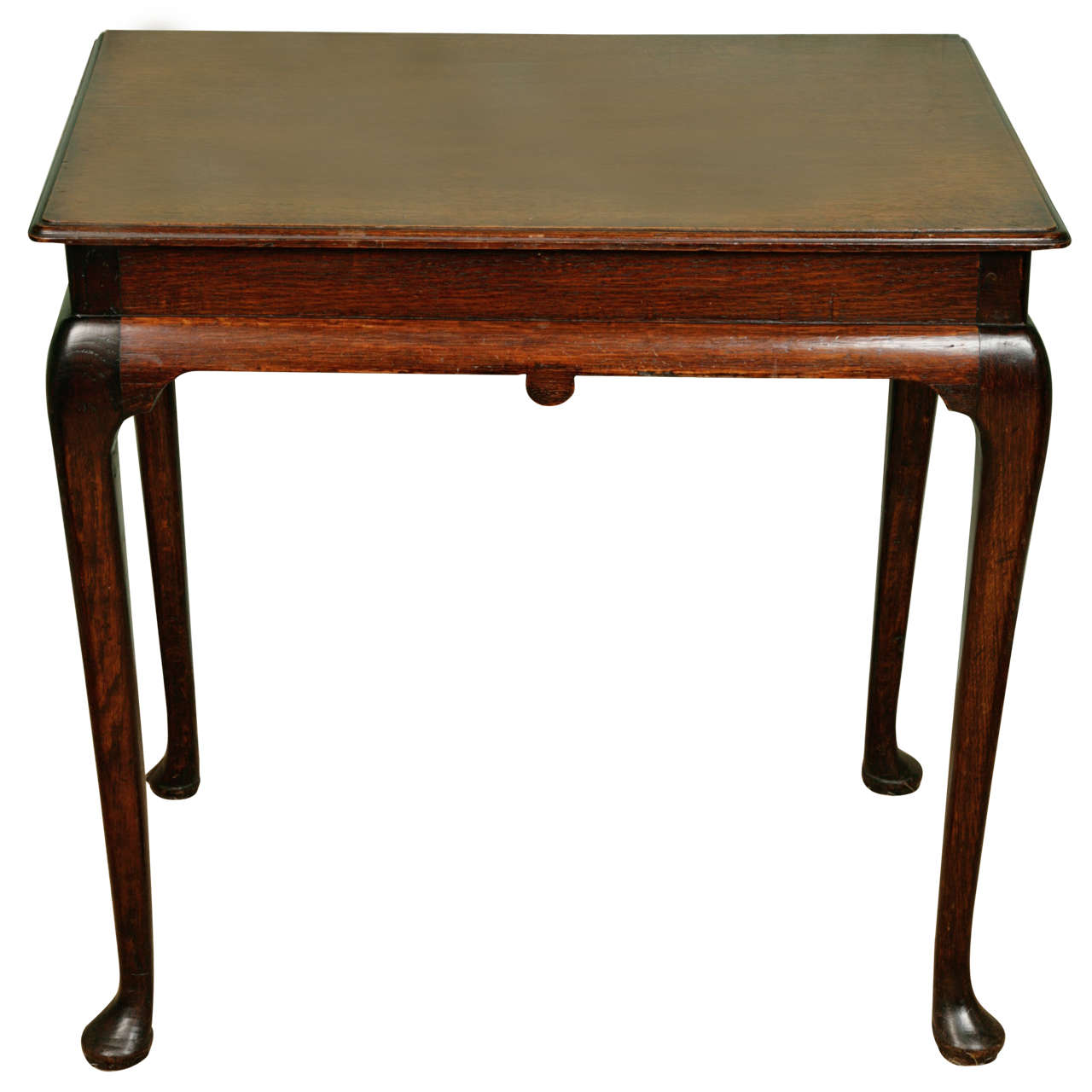 Georgian Oak Side Table, ca 1730