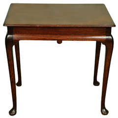 Georgian Oak Side Table, ca 1730