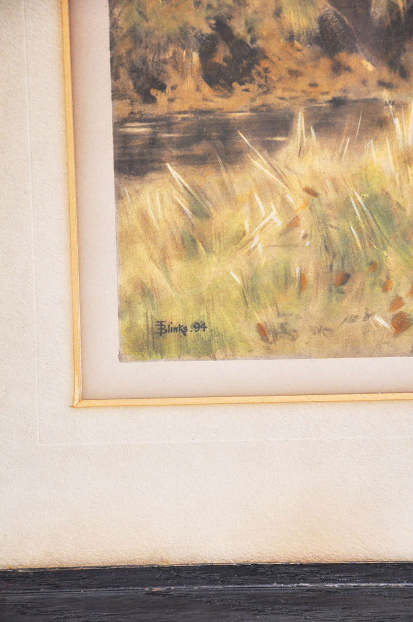 Pair of Signed Lithographs For Sale at 1stDibs signed lithographs