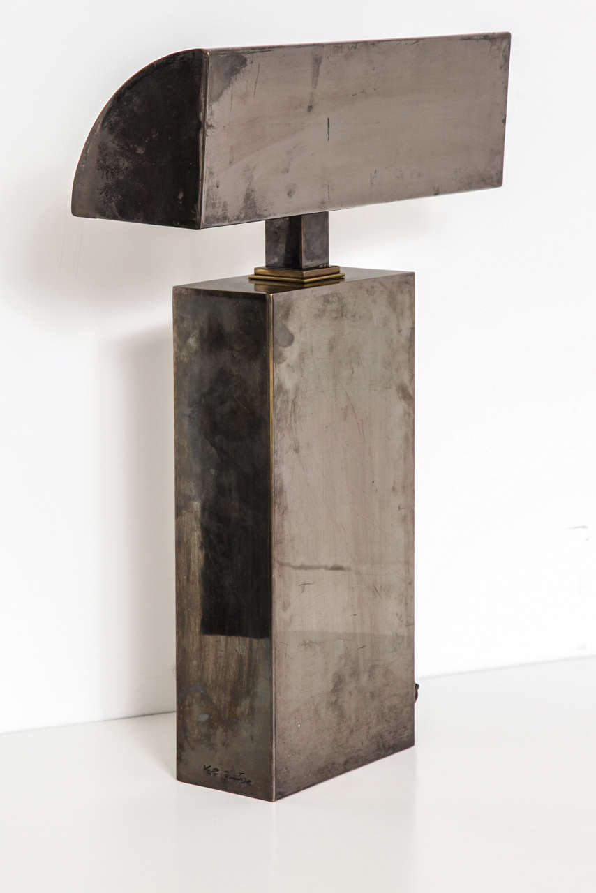 Karl Springer "Sculpture Desk Lamp"