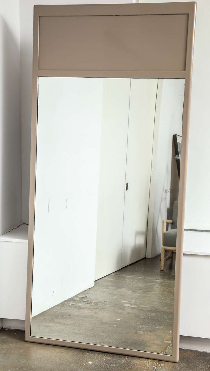 A Pair of Large Painted Mirrors, 20th c.