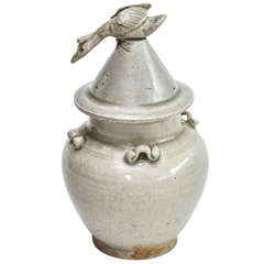Antique Song Dynasty Celadon Jar