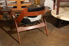 Rare Jerry Johnson cow hide sling chair 2