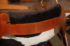 Rare Jerry Johnson cow hide sling chair 3