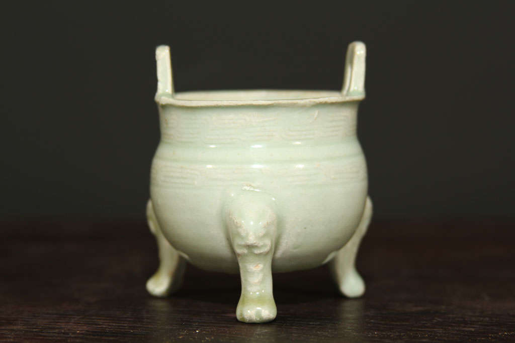 Chinese Ch'ing-pai Porcelain Censer