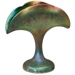loetz "fan" form vase