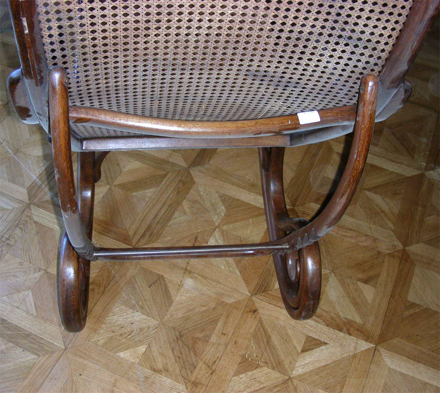 20th Century 1900s Rare Chaise Longue by Thonet For Sale