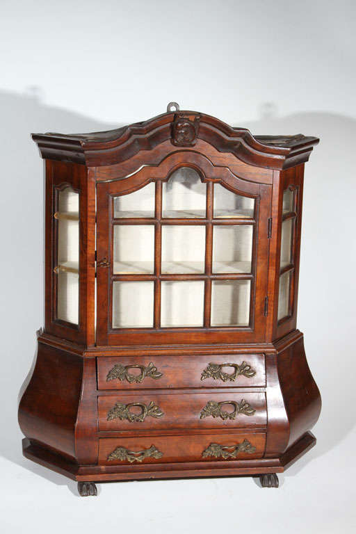 antique salesman sample china cabinet