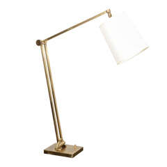 Fifties Brass Desk Lamp