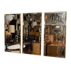 Set of Three Decorative Modern Mirrors by La Barge