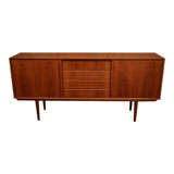 Handsome  Teak Credenza
