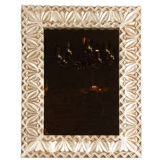Swedish Carved Mirror and Frame 1