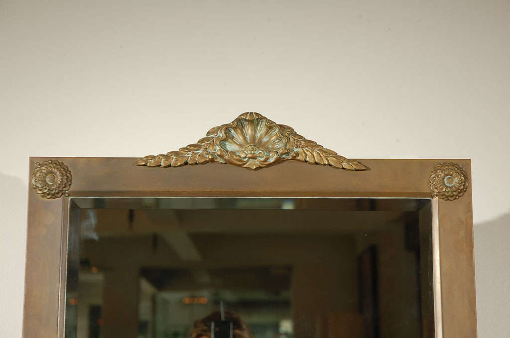 American Brass Cheval Mirror