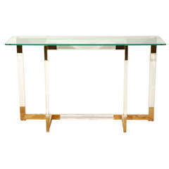Metric Console Table By Charles Hollis Jones