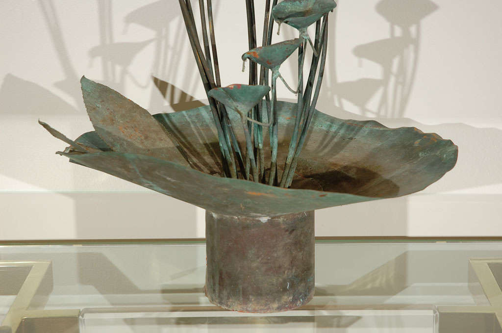 lily pad water fountain