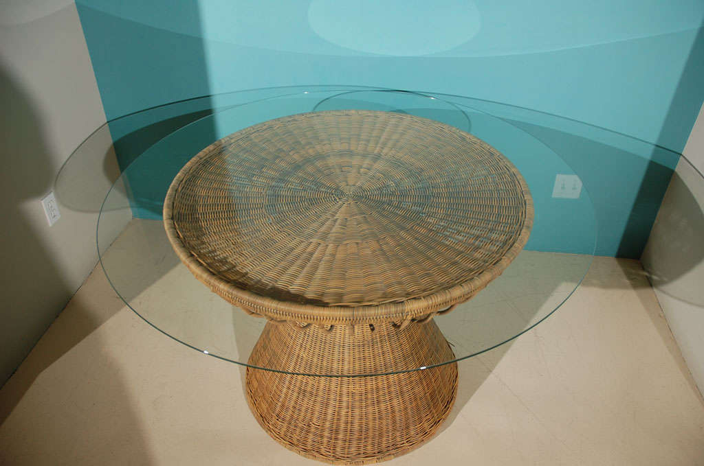 Glass Round Outdoor 