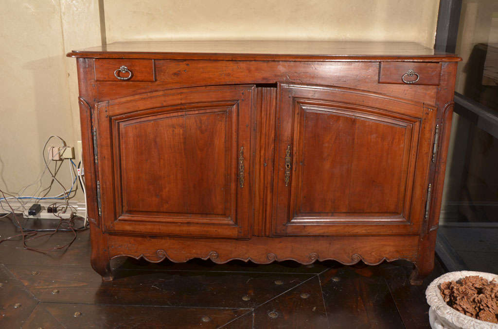 French 18th Century Walnut Buffet For Sale