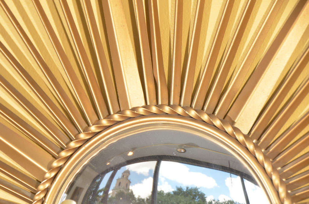 Art Deco Sunburst Mirror at 1stDibs