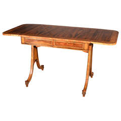 Regency Stye Sofa Table by Baker