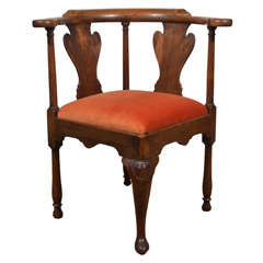 Period George III Smoking / Roundabout Chair