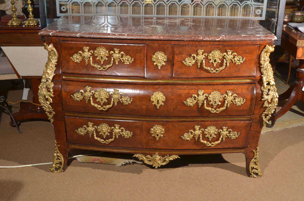 Parquetry French Regence Commode