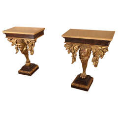 Pair of Small 18th Century Consoles