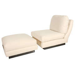 Will Rizzo Lounge Chair and Ottoman