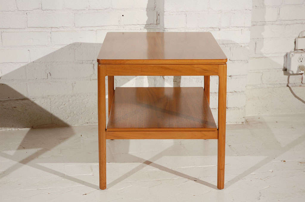 Pair of Walnut Side Tables 4