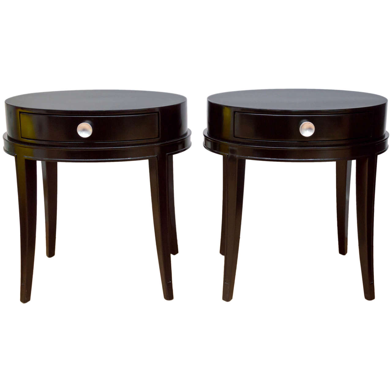 Pair of Lacquered Grosfeld House Tables