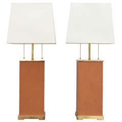 Pair of Salgado Saucier Lamps