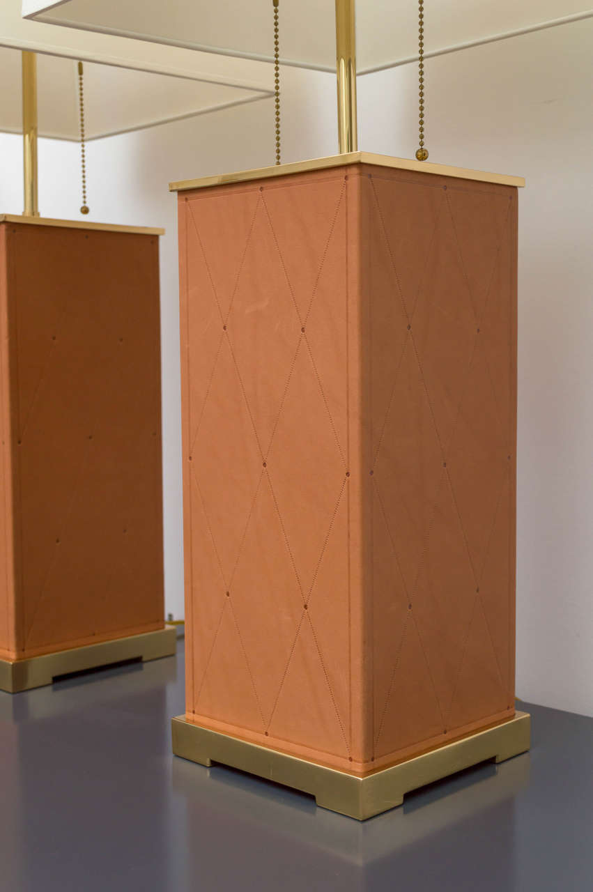 Pair of Salgado Saucier Lamps In Excellent Condition In San Francisco, CA