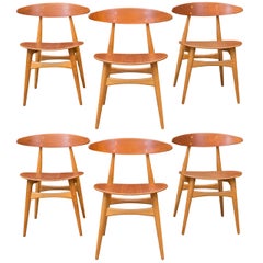 Hans J. Wegner CH33 Dining Chairs